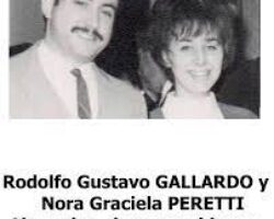 Desaparecidos: Nora Peretti y Gustavo Gallardo