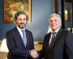 Santiago Cafiero organiza nueva cumbre presidencial con Lacalle Pou fortaleciendo la integración con Uruguay